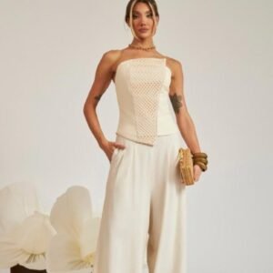 Top Atenas Tela (Chocolat)