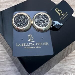 Brinco de Pedra Drusa