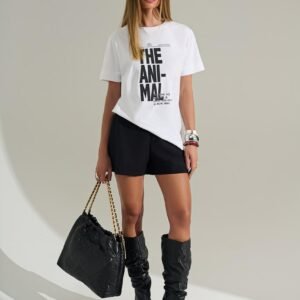 T-shirt algodão The animal